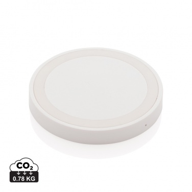 Logotrade corporate gift picture of: 5W wireless charging pad round