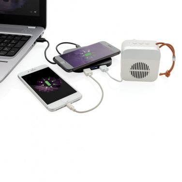 Logo trade promotional products image of: Wireless 5W charging pad