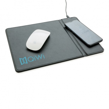 Logo trade promotional products image of: Mousepad with 5W wireless charging