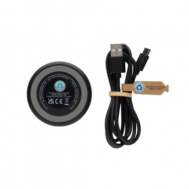 Logo trade promotional gifts picture of: Magnapad 15W RCS rplastic magnetic 3 in 1 charging pad