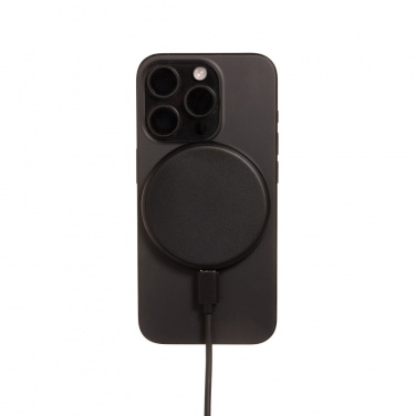 Logotrade promotional item image of: Magnapad 15W RCS rplastic magnetic 3 in 1 charging pad