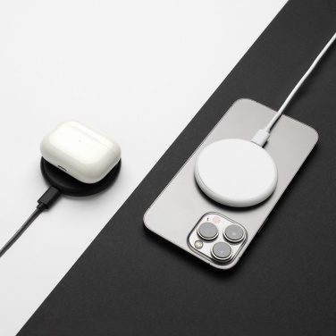 Logotrade promotional product image of: Magnapad 15W RCS rplastic magnetic 3 in 1 charging pad