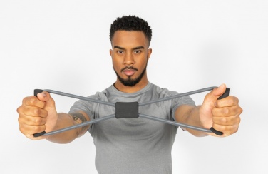 Logo trade promotional products image of: Fitness 8 shape exercise band in pouch