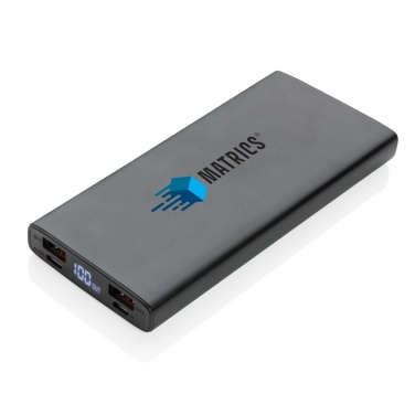 Logotrade promotional items photo of: Aluminium 18W 10.000 mAh PD Powerbank