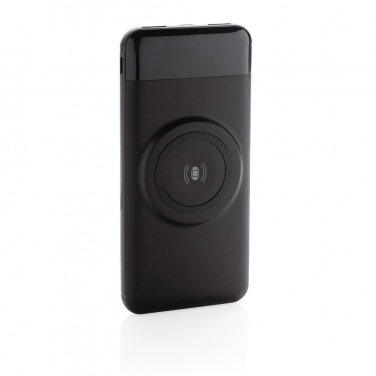 Logo trade corporate gift photo of: 10.000 mah wireless powerbank with watch charger