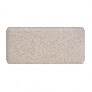 Logotrade promotional item picture of: 10.000 mah wheat straw powerbank