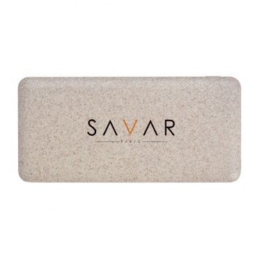 Logo trade business gift photo of: 10.000 mah wheat straw powerbank