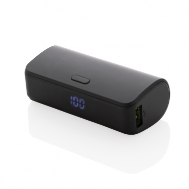 Logotrade corporate gift picture of: FlashCharge RCS rplastic 5000 mah fast charge powerbank