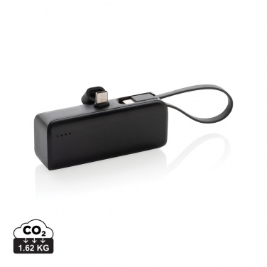 Logotrade promotional gift image of: Powerlink RCS rplastic 3000 mah powerbank USB C connector
