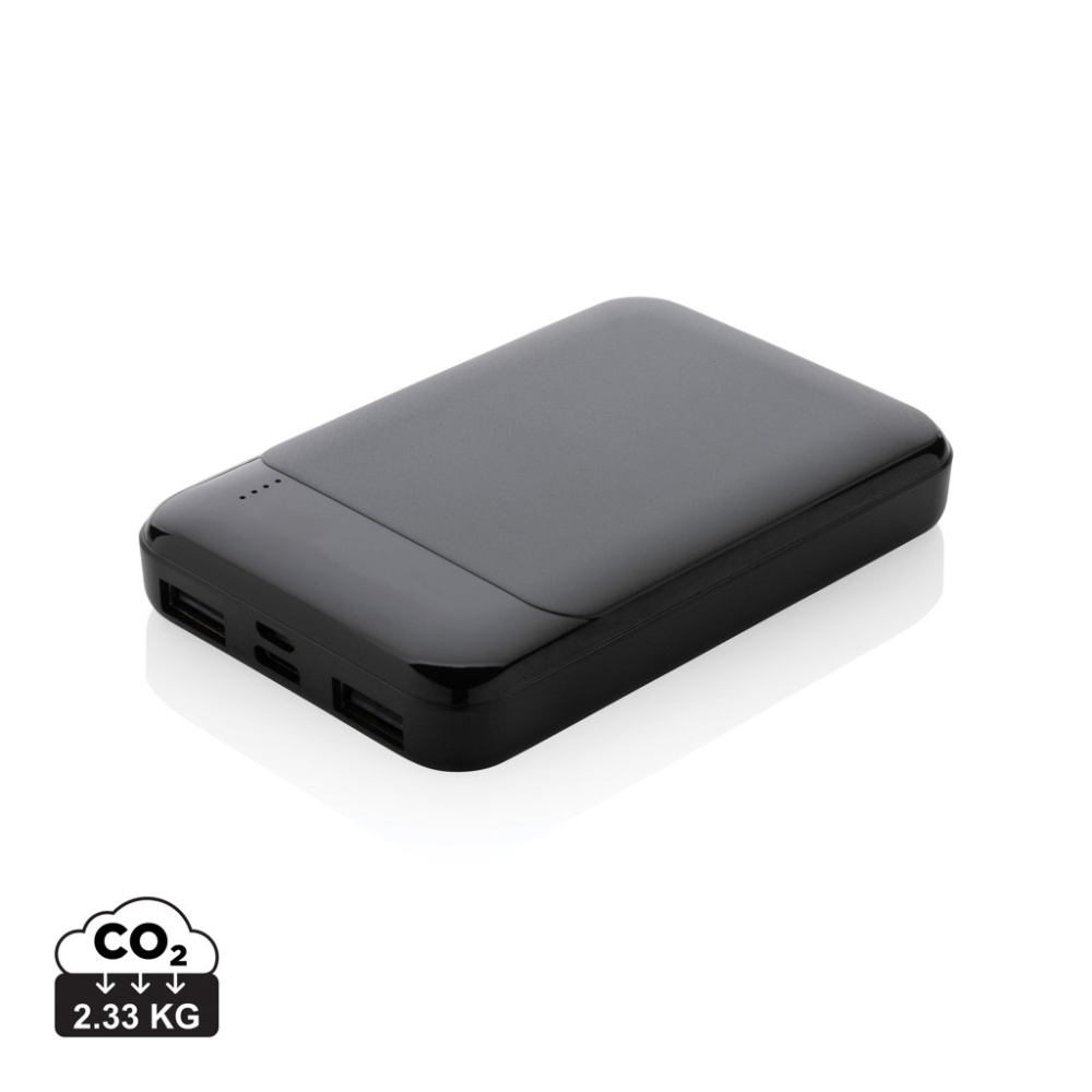 Logotrade corporate gift image of: RCS recycled plastic 5.000 mAh powerbank
