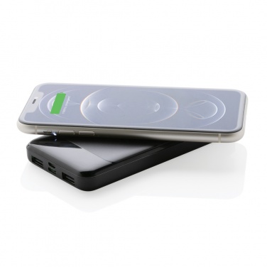 Logotrade promotional gift picture of: RCS standard recycled plastic wireless powerbank