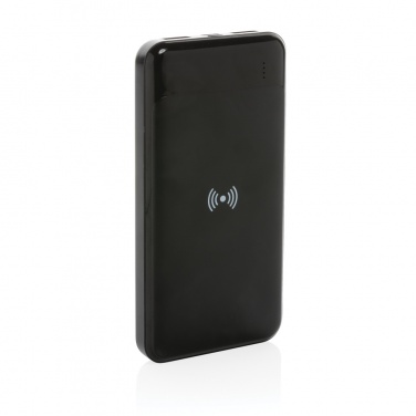 Logotrade corporate gifts photo of: RCS standard recycled plastic wireless powerbank