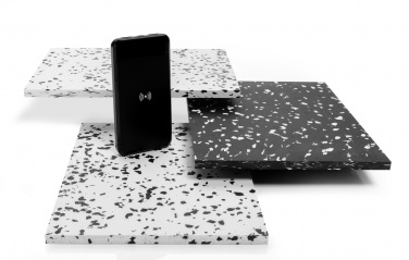 Logotrade promotional gift image of: RCS standard recycled plastic wireless powerbank