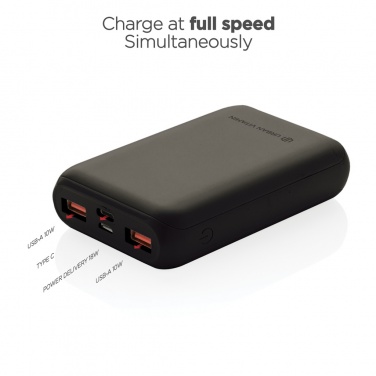Logotrade promotional giveaway picture of: Urban Vitamin Alameda 10.000 mAh 18W PD powerbank