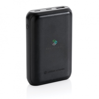 Logo trade advertising product photo of: Urban Vitamin Alameda 10.000 mAh 18W PD powerbank