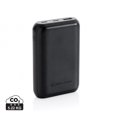 Logo trade promotional giveaways image of: Urban Vitamin Alameda 10.000 mAh 18W PD powerbank