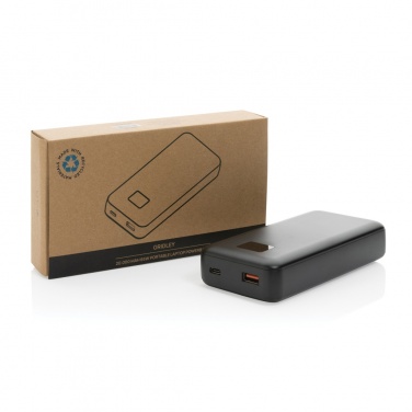 Logotrade business gift image of: Gridley RCS rplastic 20000 65W laptop powerbank