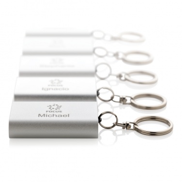 Logo trade promotional merchandise image of: 1.000 mAh keychain powerbank