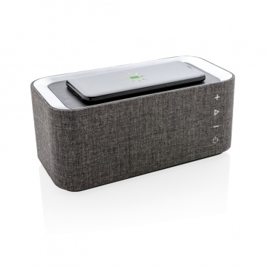 Logotrade corporate gift image of: Vogue wireless charging speaker