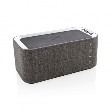 Logo trade business gift photo of: Vogue wireless charging speaker