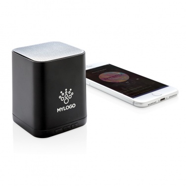 Logo trade promotional products image of: Light up logo wireless speaker