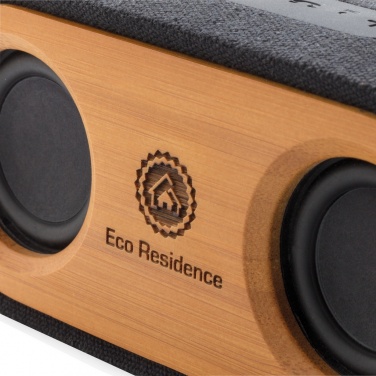 Logotrade promotional product picture of: Bamboo X double speaker