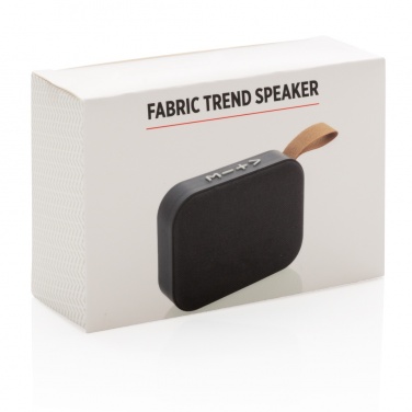 Logotrade promotional items photo of: Fabric trend speaker