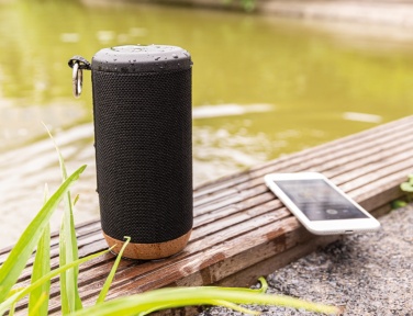 Logo trade corporate gifts picture of: Baia 10W wireless speaker, cork