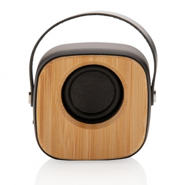 Logotrade promotional merchandise picture of: Bamboo 3W Wireless Fashion Speaker