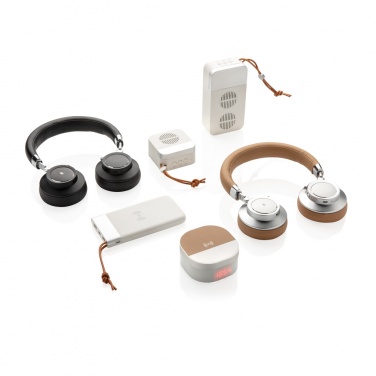 Logo trade promotional item photo of: Aria Wireless Comfort Headphones
