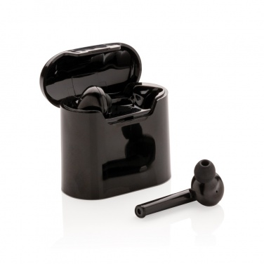 Logo trade corporate gifts image of: Liberty wireless earbuds in charging case