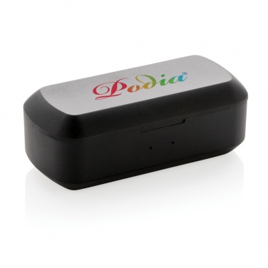 Logotrade advertising products photo of: Free Flow TWS earbuds in charging case