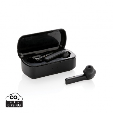 Logotrade promotional product picture of: Free Flow TWS earbuds in charging case
