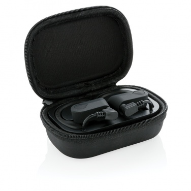 Logotrade promotional giveaway image of: TWS sport earbuds in charging case