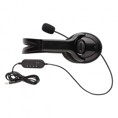 Logotrade corporate gifts photo of: Over ear wired work headset