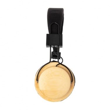 Logotrade promotional product image of: Bamboo wireless headphone