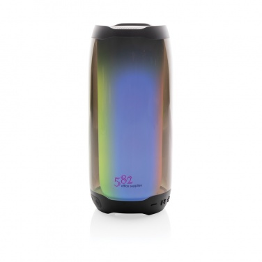 Logotrade promotional merchandise photo of: RCS recycled plastic Lightboom 10W speaker
