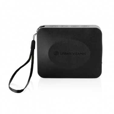 Logotrade promotional merchandise picture of: Urban Vitamin Vallejo RCS rplastic 3W speaker IPX 7