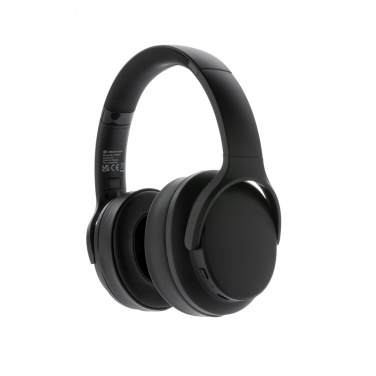 Logo trade corporate gifts image of: Urban Vitamin Palo Alto RCS rplastic headphone