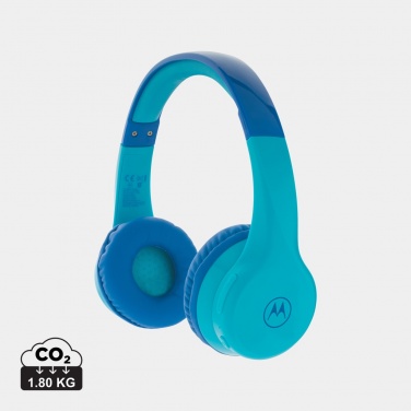 Logo trade advertising products image of: Motorola JR 300 kids wireless safety headphone