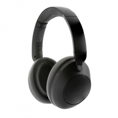 Logo trade promotional merchandise picture of: Urban Vitamin Cupertino RCS rplastic ANC headphone