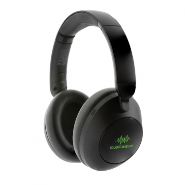 Logotrade promotional product picture of: Urban Vitamin Cupertino RCS rplastic ANC headphone