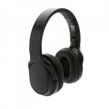 Logotrade corporate gifts photo of: RCS recycled plastic Elite Foldable wireless headphone