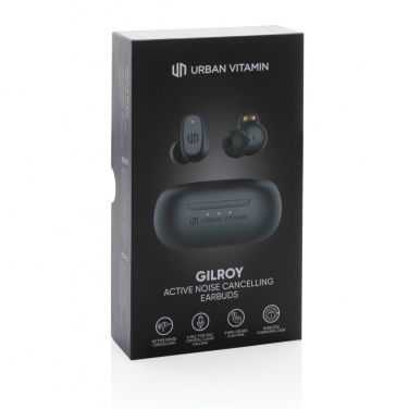 Logotrade corporate gift image of: Urban Vitamin Gilroy hybrid ANC and ENC earbuds
