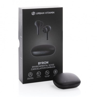 Logo trade promotional gift photo of: Urban Vitamin Byron ENC earbuds