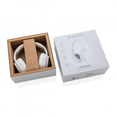 Logo trade promotional products picture of: Urban Vitamin Freemond wireless ANC headphone