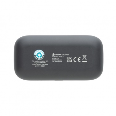 Logo trade promotional gifts picture of: Urban Vitamin Pacifica RCS rplastic earbuds