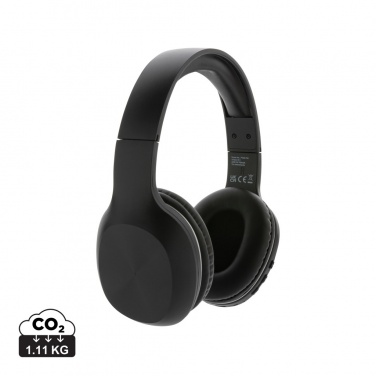 Logotrade corporate gifts photo of: RCS recycled plastic JAM wireless headphone