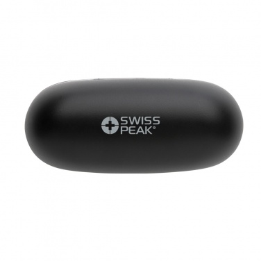 Logo trade promotional gifts image of: RCS recycled plastic Swiss Peak TWS earbuds 2.0