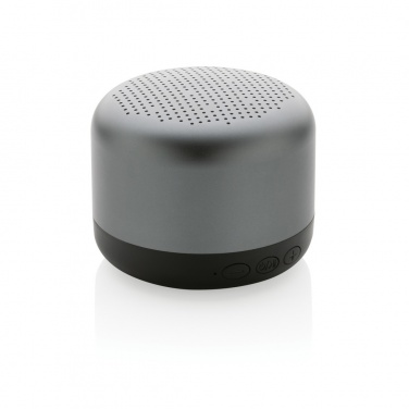 Logo trade promotional items image of: Terra RCS recycled aluminium 5W wireless speaker